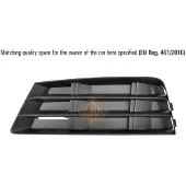 ISAM 1722717 Ventilatiegrille, bumper