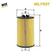 WIX FILTERS WL7597 Oliefilter