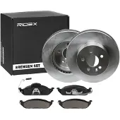 RIDEX 3405B0475 Remschijven en blokken
