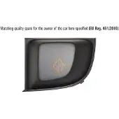 ISAM 0130717 Ventilatiegrille, bumper