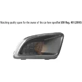 ISAM 0408716 Ventilatiegrille, bumper