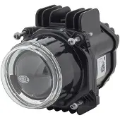 Hella Kopl.set Ø90mm bi-LED 24V m/controle 1AL 010 820-851 Hella