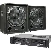 Max 'Dark Night 15SUB' subwooferinstallatie - 2400W max.