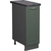 Vicco Fame-Line Apotheekkast – 30 cm, WB Antraciet Groen-Goud Landhuis