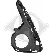 Diederichs 6607347 Ventilatiegrille, bumper