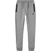 Name it Broek 'NKMVimo' grijs gemêleerd / zwart / wit