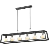 Home Sweet Home hanglamp Sito taps telesc 6L - zwart