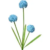 Clayre & Eef Kunstbloem 84 cm Blauw Kunststof