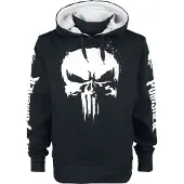 The Punisher - Disney Trui met capuchon - Skull - M tot 5XL - voor Mannen - zwart | Maat M