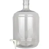 Ich-zapfe Gistingsfles PET 12 liter met kraan 5/16 - 7/16
