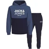 Jack & Jones Jongens Miller Trainingspak Ensign Blauw