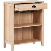 Beliani WALKERSTON - Dressoir - Lichthout - Vezelplaat