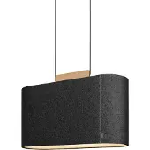 Pablo Belmont Hanglamp Charcoal | Length: 22in (55.9cm)