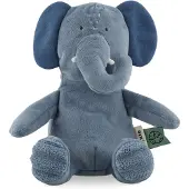 Trixie Babyknuffel Mrs. Elephant - Zachte Knuffel voor Baby's en Peuters - Eerste Knuffelvriendje