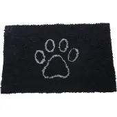 Dog Gone Smart Honden Deurmat Zwart - Deurmat - L