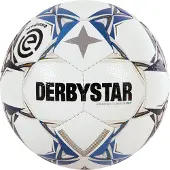 Derbystar Eredivisie Classic Light Voetbal Maat 5 2024-2025 Wit Blauw Zwart