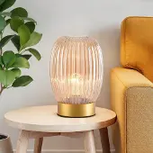 LumenXL Tafellamp met amber glas - Inci