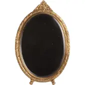 Baroque - Spiegel - Spiegel koper 22 cm - 22x15x9 - Brass