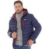 Trespass Heren Mikail Micro Gevoerd Hoodie Jas Marineblauw