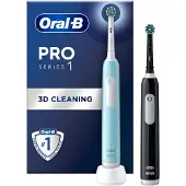 Oral-B Tandenborstel elektr Pro TQ black & white 2 Stuks