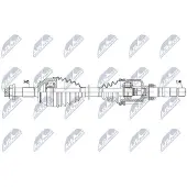 NTY NPW-FT-039 Aandrijfas