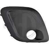 Diederichs 4080262 Ventilatiegrille, bumper