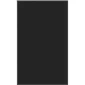 vidaXL Deurmat 90x150 cm zwart