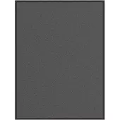 vidaXL Deurmat 90x120 cm antracietkleurig