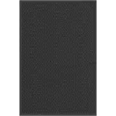 vidaXL Deurmat 60x90 cm zwart