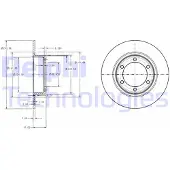 Delphi BG2107 Remschijf