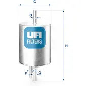 Ufi 30.804.00 Luchtfilter