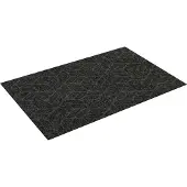 Kleen-Tex Deurmat 45 x 75 cm DUNE Leafs Donkergrijs (45 x 75 cm)