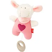 Sigikid Mini speelklok schaap Yellow roze