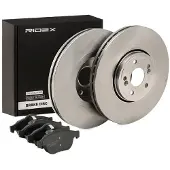 RIDEX 3405B1302 Remschijven en blokken
