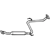 VEGAZ TS-153 Uitlaat middendemper