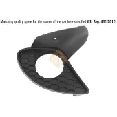 ISAM 0302718 Ventilatiegrille, bumper