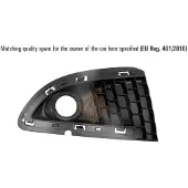 ISAM 0412718 Ventilatiegrille, bumper