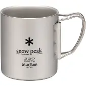 Snow Peak Titanium Double Walled Mug - 220ml