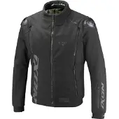 Ixon Pulsion Zwart Waterdichte Textiele Motorjas Maat L