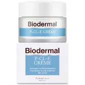 Biodermal P-Cl-E creme - Dagcreme - Deze dagcrème ondersteunt het herstellend vermogen van de droge huid - droge huid gezichtscreme - gezichtsverzorging - 50 ml