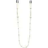 Taboom - Tweezers Pearl & Deluxe Chain - Bondage / SM Nipple clamps Goud