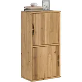 vidaXL Bijzetkast ODDA, 40x24x79 cm, massief grenenhout