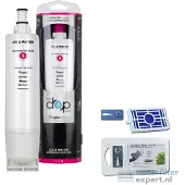 Whirlpool waterfilter SBS001 + antibacterieel luchtfilter ANT001 (SET)