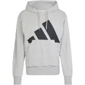 Adidas Sportsweatshirt 'Essentials' grijs gemêleerd / zwart