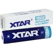 XTAR 18650 oplaadbare lithium batterij (3.6 V, 3500 mAh, 10A)