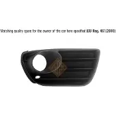 ISAM 0114717 Ventilatiegrille, bumper