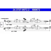 Ate 24.3727-0672.2 Handremkabel