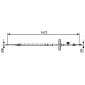 Bosch 1 987 482 505 Handremkabel