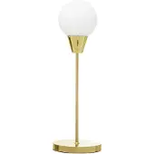 Bloomingville Tafellamp goud glas Ø19xH55 cm