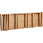 Hubsch Column Magazineschap 110x37cm - Krantenopbergers Eiken Natural - 881306
